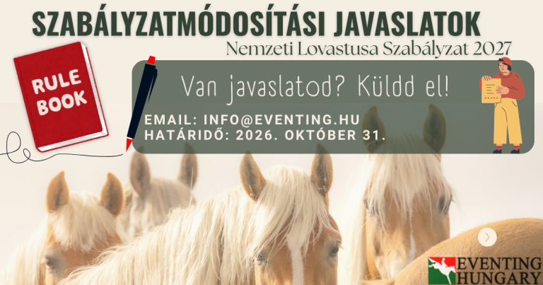 SZABÁLYZATMÓDOSÍTÁSI JAVASLATOK 2027